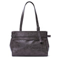SAMO ONDOH - belt flap bag M baked gray