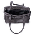 SAMO ONDOH - belt flap bag M baked gray