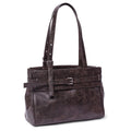 SAMO ONDOH - belt flap bag M baked moca