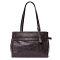 SAMO ONDOH - belt flap bag M baked moca