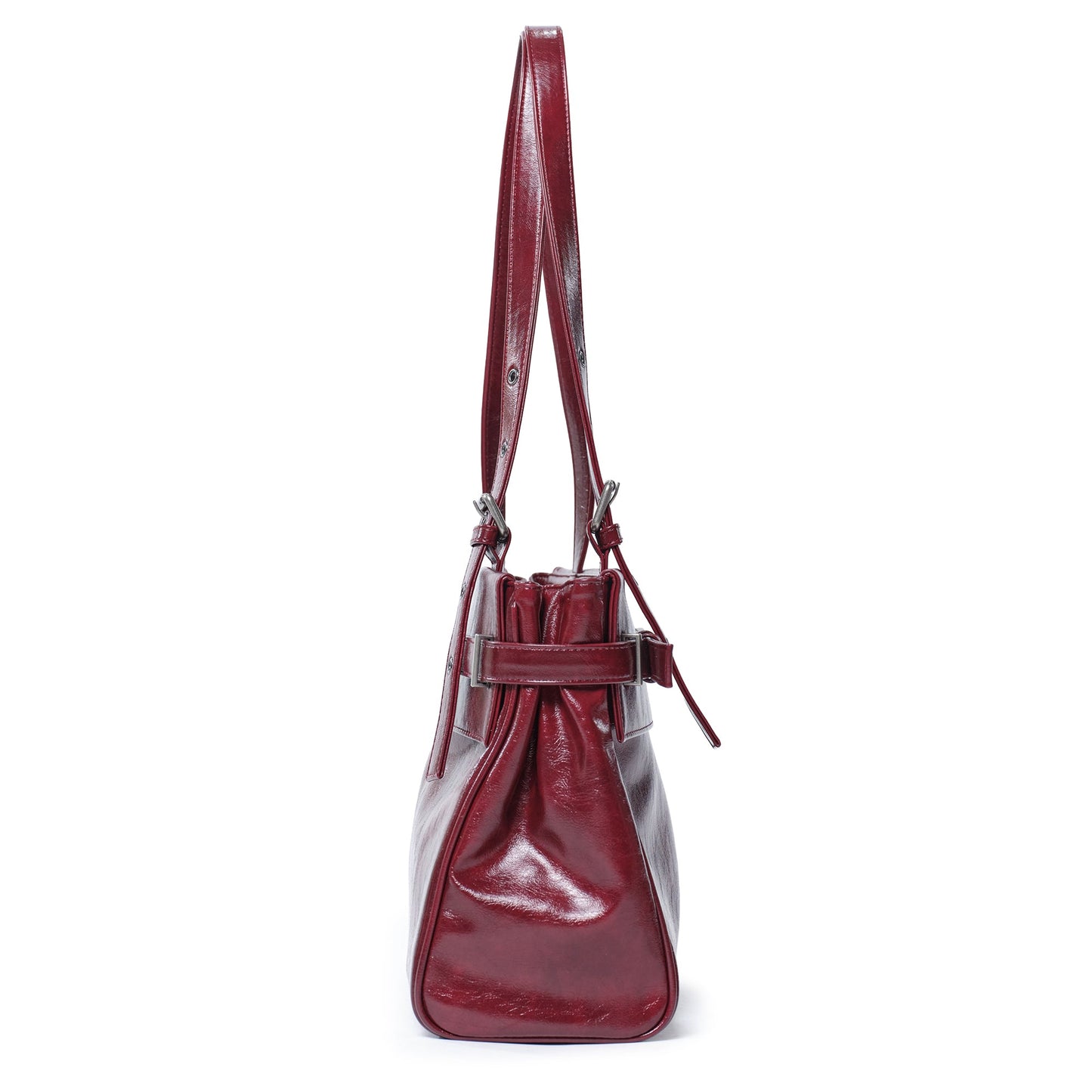 SAMO ONDOH - belt flap bag M vampire blood