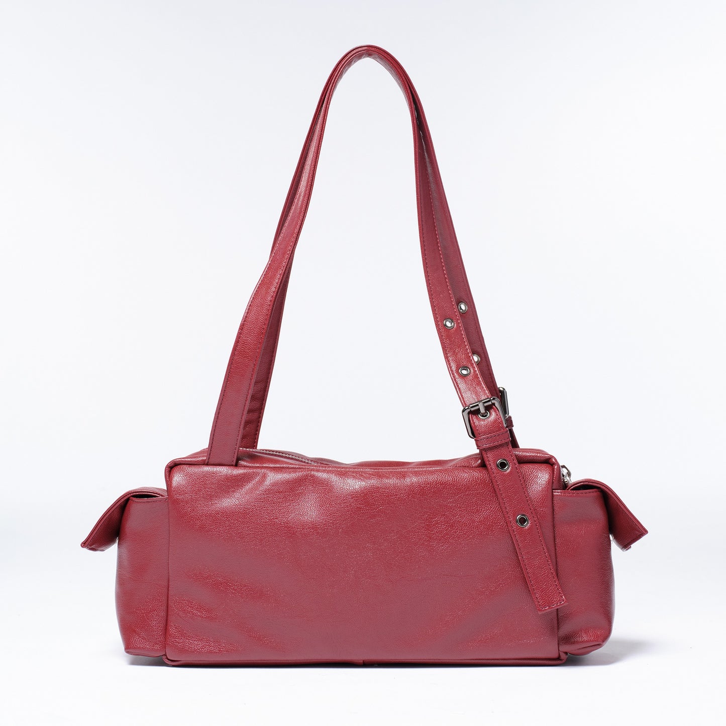 SAMO ONDOH - pocket utility bag M Goat Red