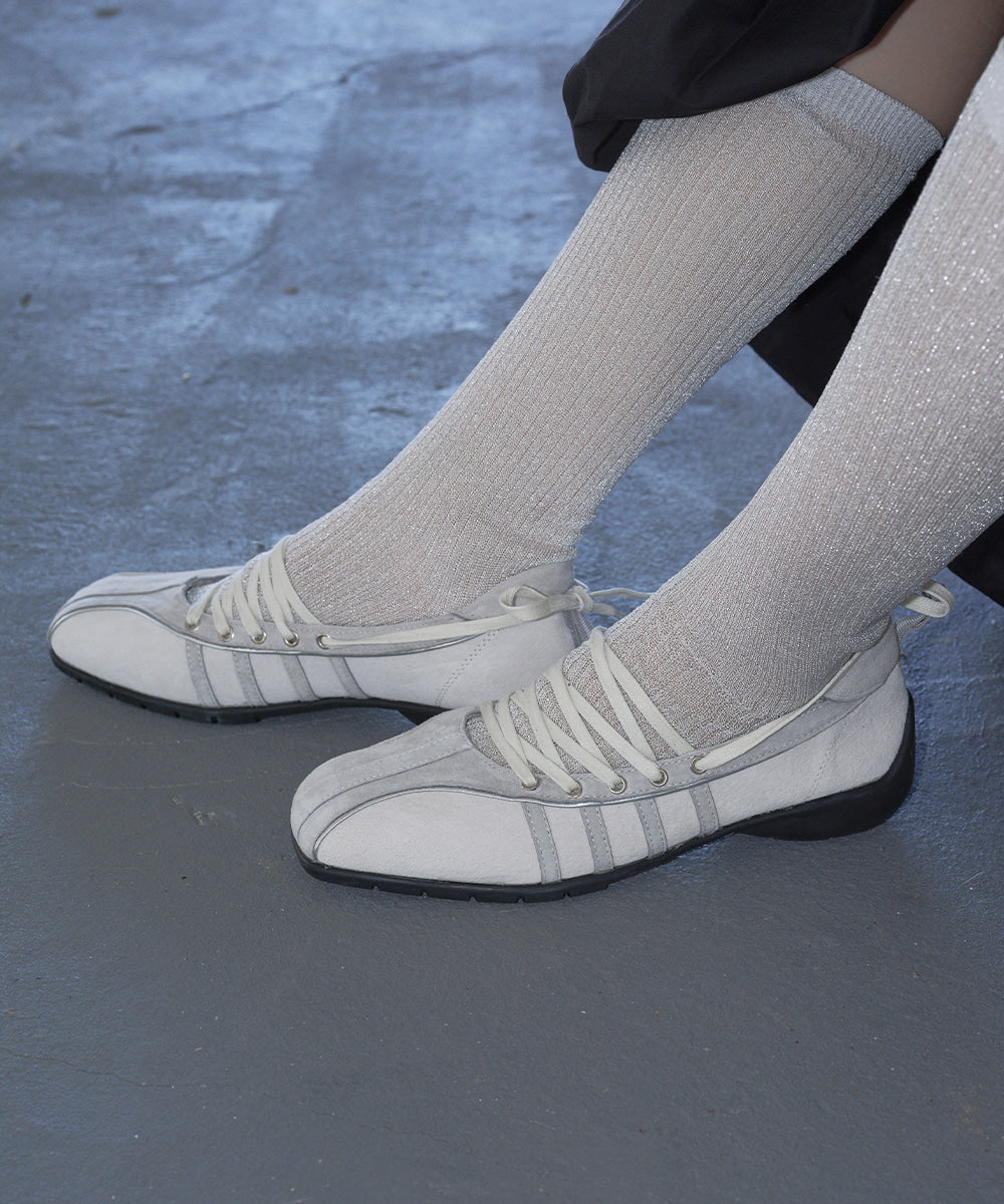 ROCKFISH WEATHERWEAR- BLISS LACEUP SNEAKERS SUEDE - IVORY (DISPATCH IN 48HRS)