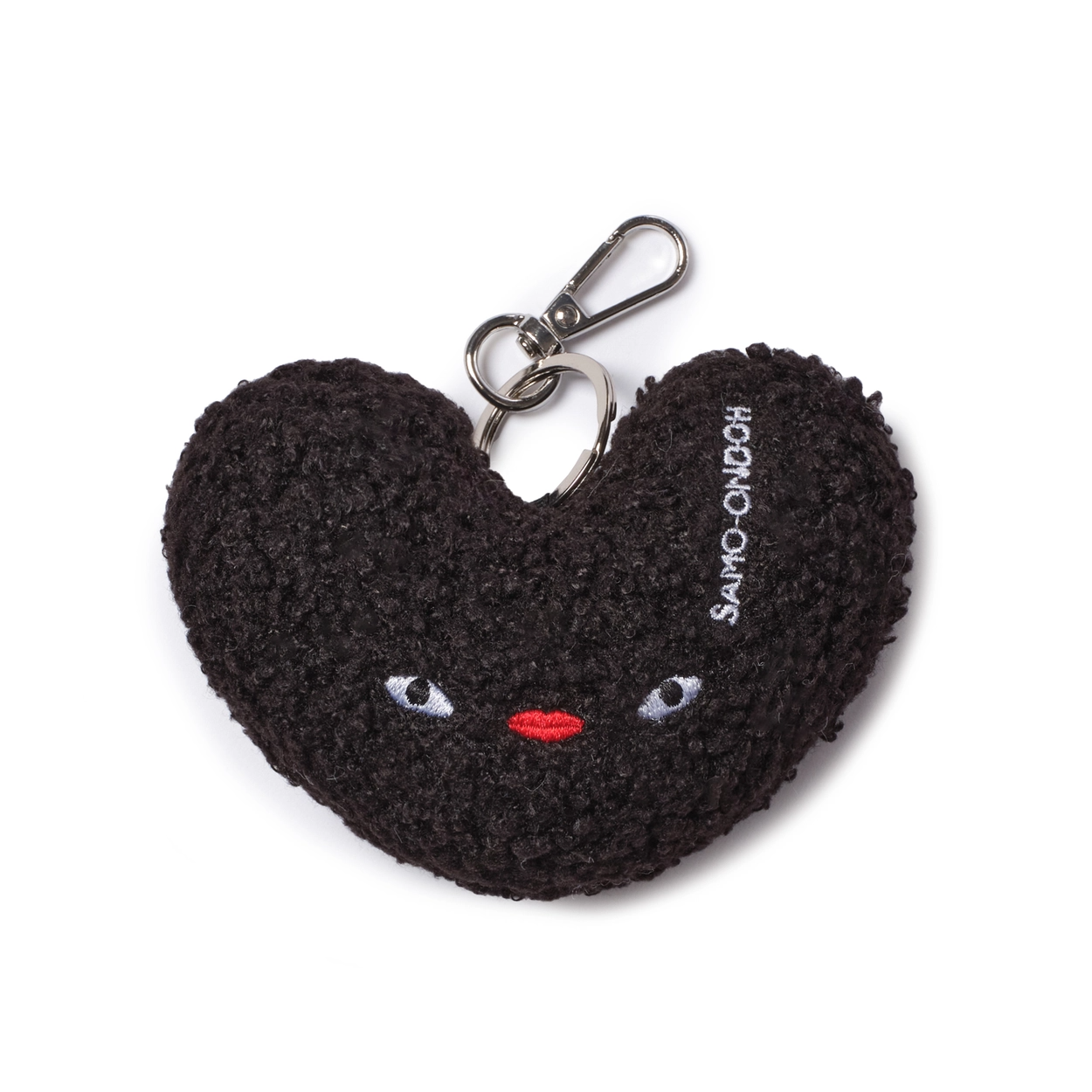 SAMO ONDOH - loveyom keychain eco shearling black