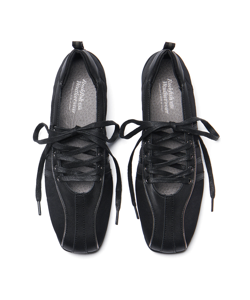 ROCKFISH WEATHERWEAR 25SS - BLISS LACEUP SNEAKERS BLACK (Dispatch in 48hrs)