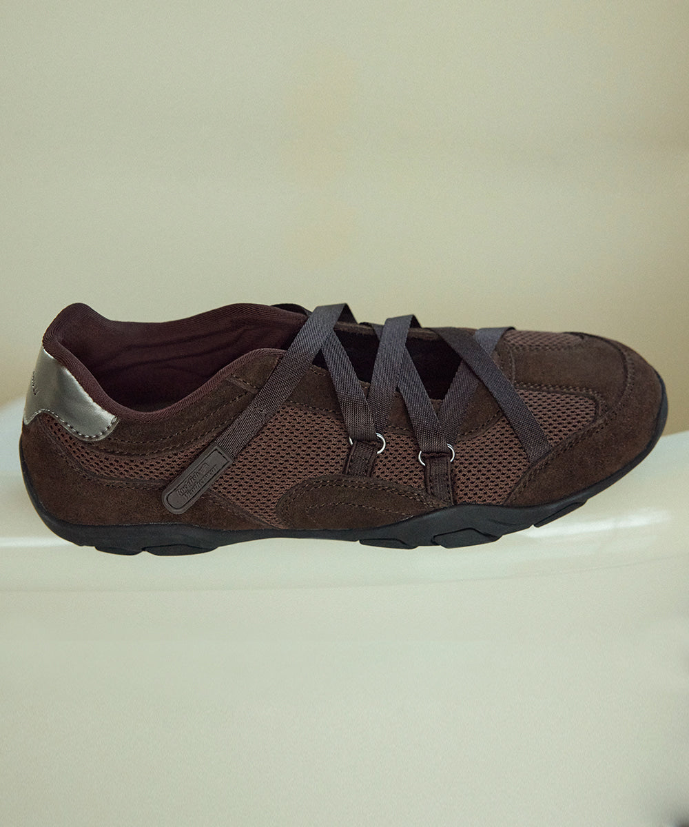 ROCKFISH WEATHERWEAR - ZANE X-STRAP SNEAKERS V2 / CHOCO