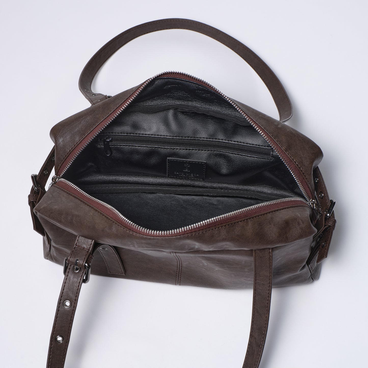 SAMO ONDOH - Side Belt Bag M Brushed Chocolate