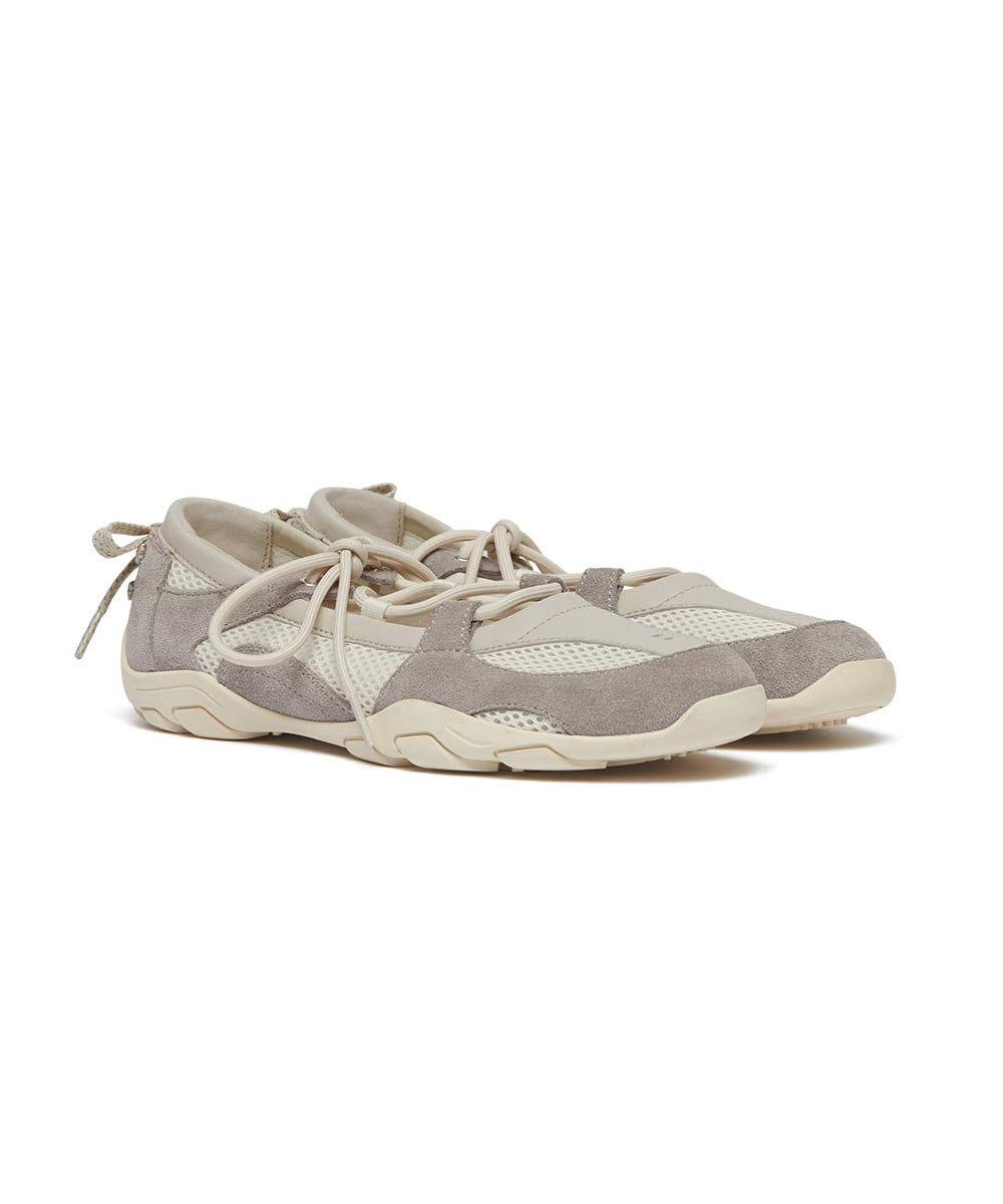 ROCKFISH WEATHERWEAR - NICOLE WEAVING LACEUP SNEAKERS V2 / BEIGE