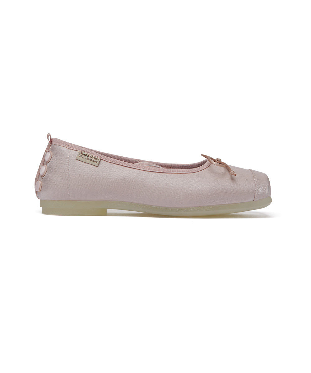 ROCKFISH WEATHERWEAR - TOE CAP BALLET FLATS / PINK