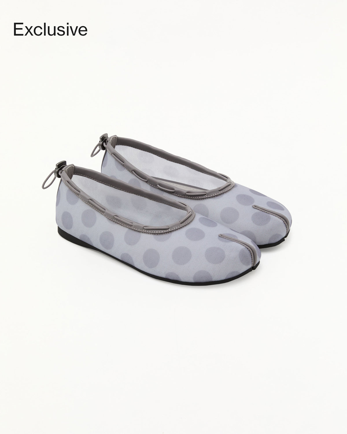 Paes - Mesh Air String Flat / Dot Gray