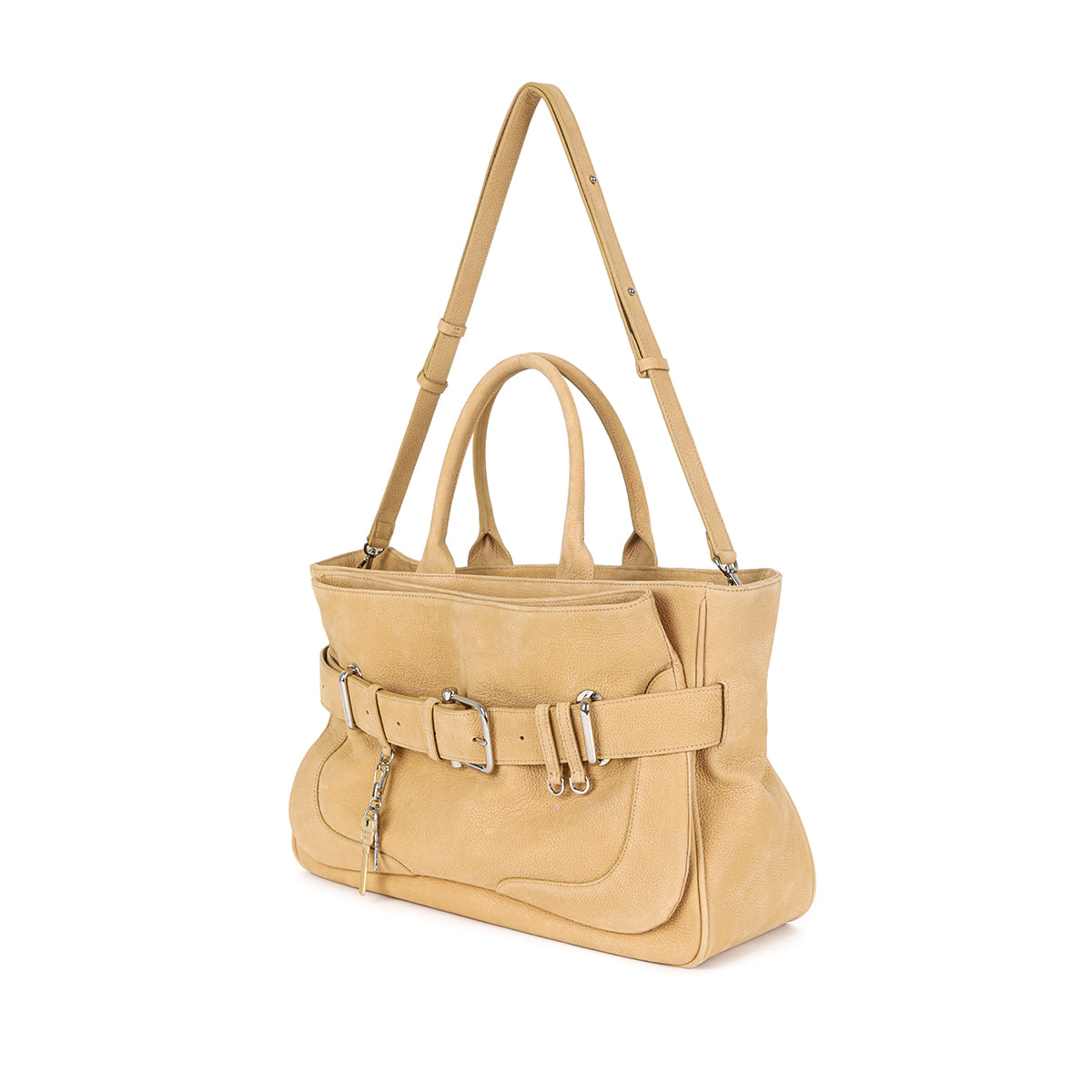 OSOI - TOTE BROCLE [NUBUCK CARAMEL]