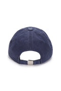 MATIN KIM - LOGO SCRAP BALL CAP IN NAVY