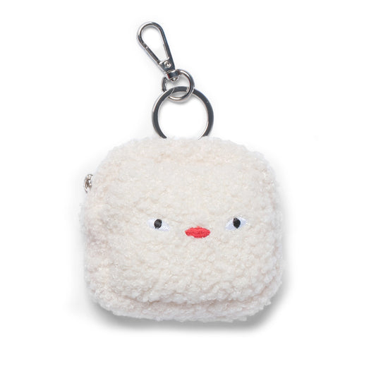 SAMO ONDOH - nemoyom airpods case eco shearling ivory