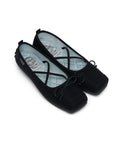 ROCKFISH WEATHERWEAR - TOE CAP BALLET FLATS / BLACK