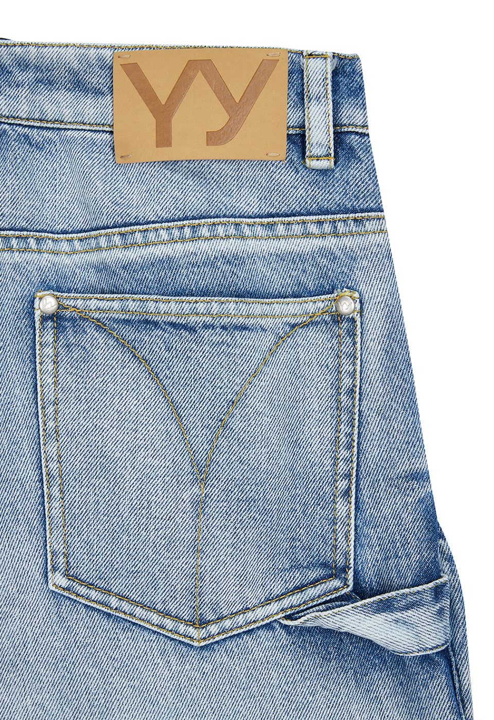 OPEN YY -  CARGO POCKET JEAN, BLUE