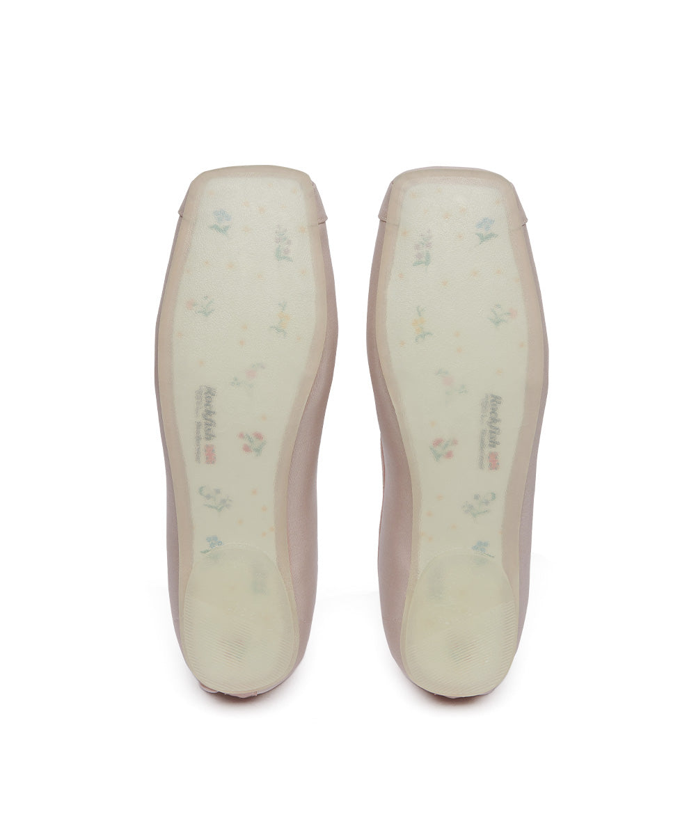 ROCKFISH WEATHERWEAR - TOE CAP BALLET FLATS / PINK