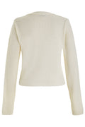 CERRIC -  DROP EMBROIDERY KNITWEAR / IVORY