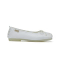 ROCKFISH WEATHERWEAR - TOE CAP BALLET FLATS / WHITE