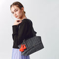SAMO ONDOH - le belt bag M stripe gray