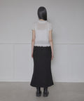 FLAREUP - Saya Frill Puff Blouse / White