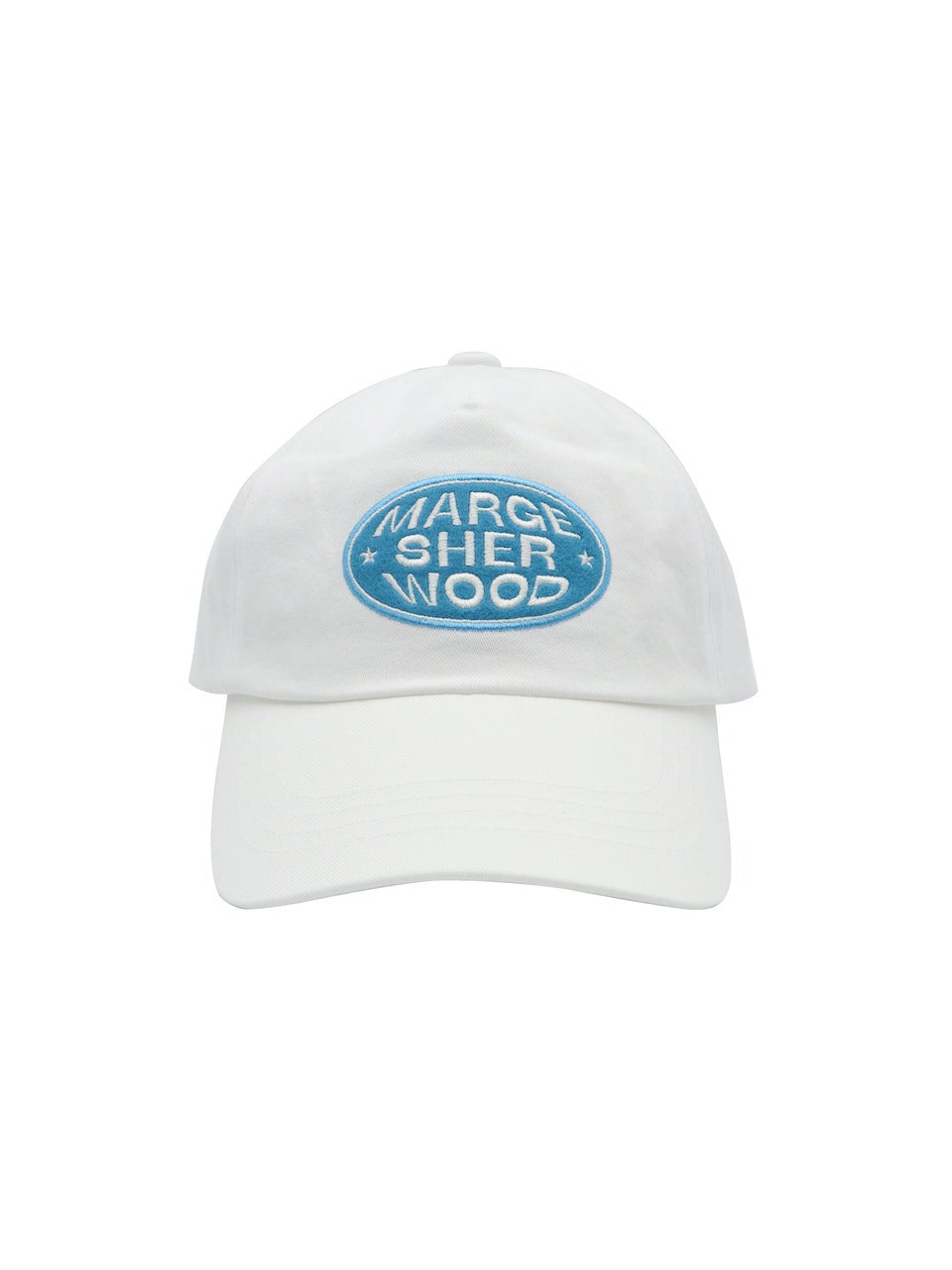 MARGESHERWOOD - LOGO PATCH BALLCAP_white