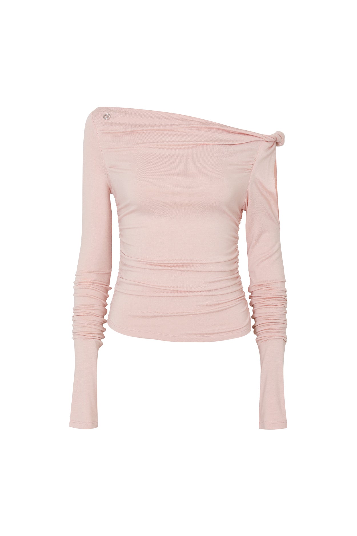 PAIN OR PLEASURE -  LYNN SHIRRING TOP pink