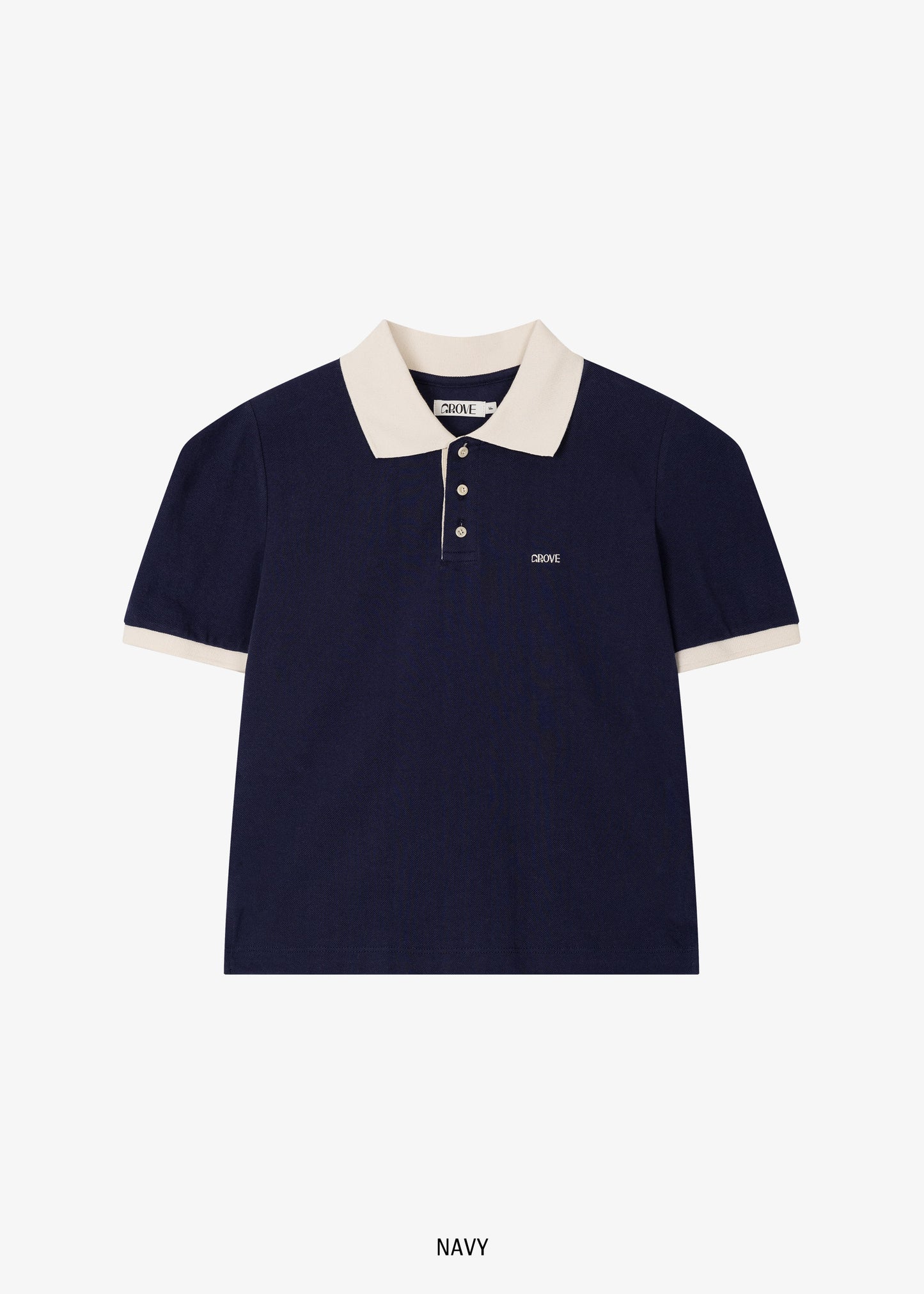 GROVE -  EVERLYN PIQUE SHIRT [2COLOR]