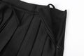 THREETIMES -  Cheery skirt solid black