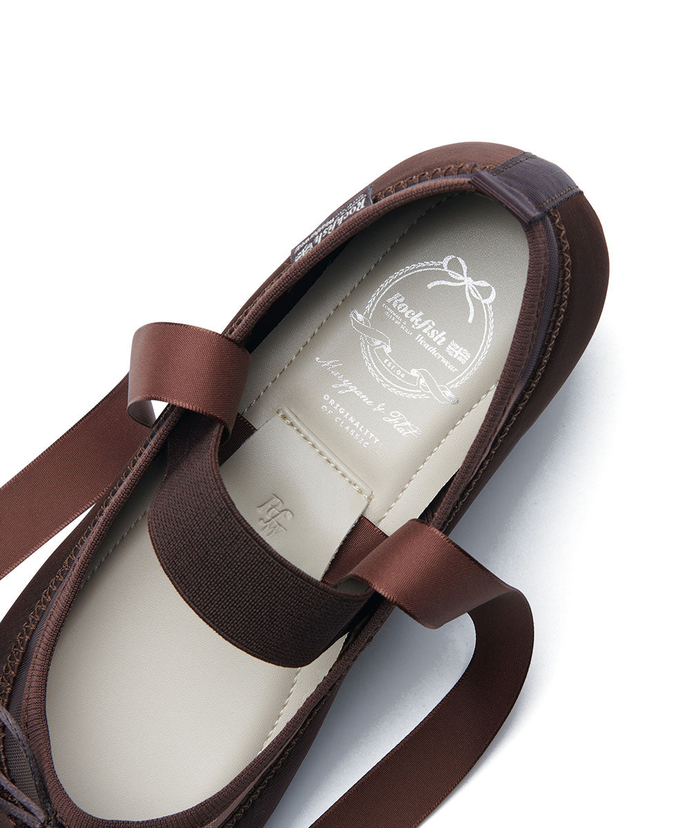 ROCKFISH WEATHERWEAR - TULE MARYJANES / BROWN