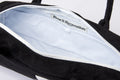 REST & RECREATION -  RR LOGO TERRY SHOULDER BAG - BLACK