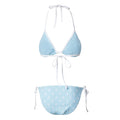 REST & RECREATION -  RR LOGO PATTERN BIKINI - SKYBLUE