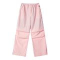 REST & RECREATION -  RR LOGO STRING PANTS - PINK