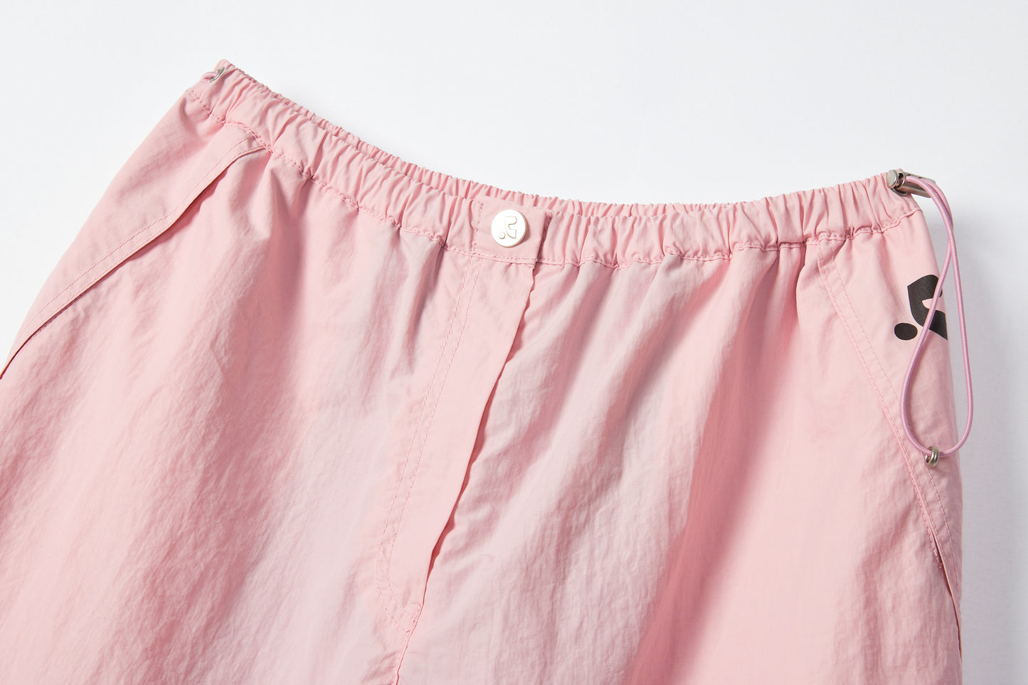 REST & RECREATION -  RR LOGO STRING PANTS - PINK