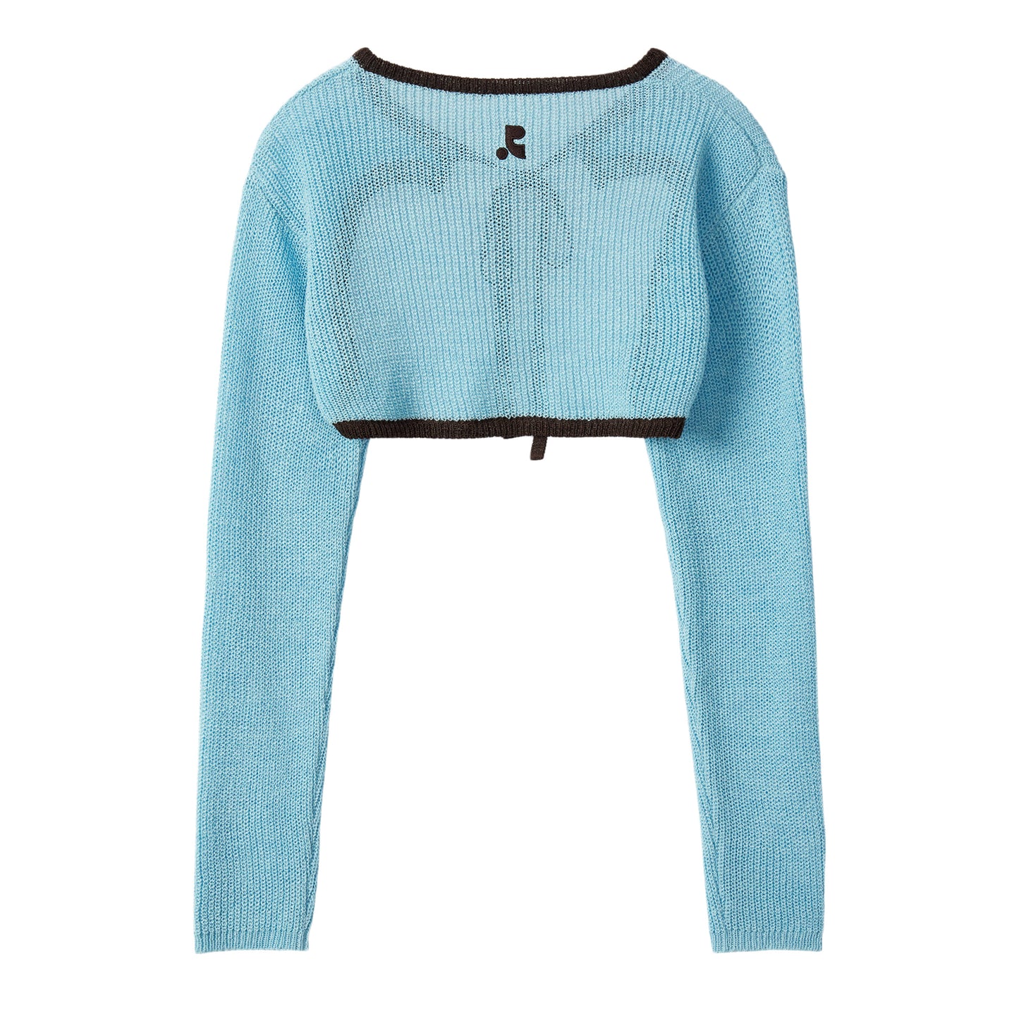 REST & RECREATION -  RR KNIT BOLERO - SKYBLUE