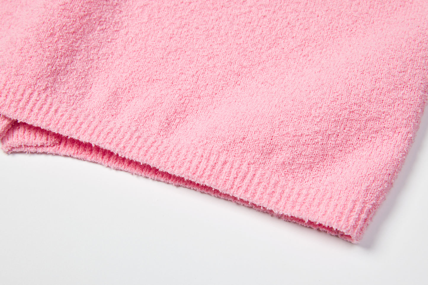 REST & RECREATION -  RR LOGO KNIT TUBE TOP - PINK