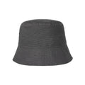 REST & RECREATION -  RR LOGO WASHED BUCKET HAT - CHARCOAL