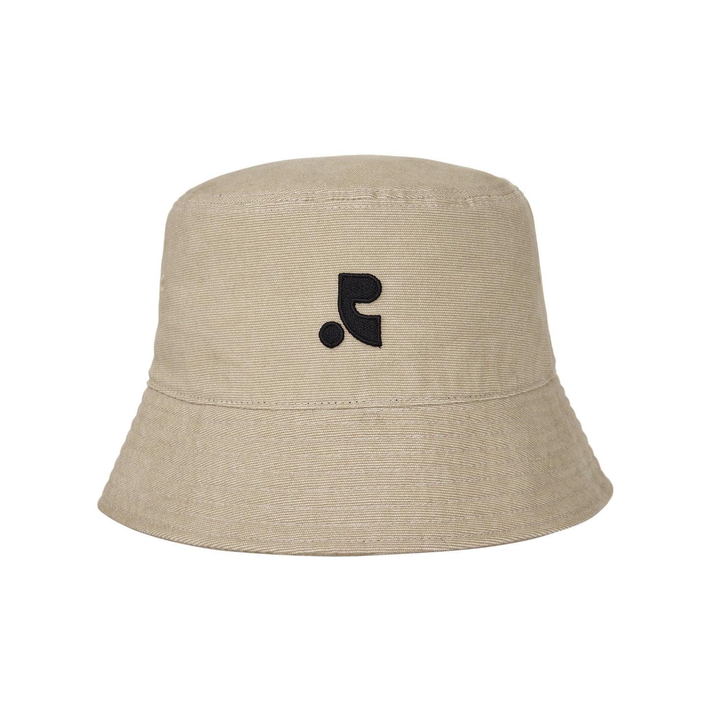 REST & RECREATION -  RR LOGO WASHED BUCKET HAT - BEIGE