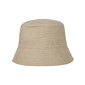 REST & RECREATION -  RR LOGO WASHED BUCKET HAT - BEIGE