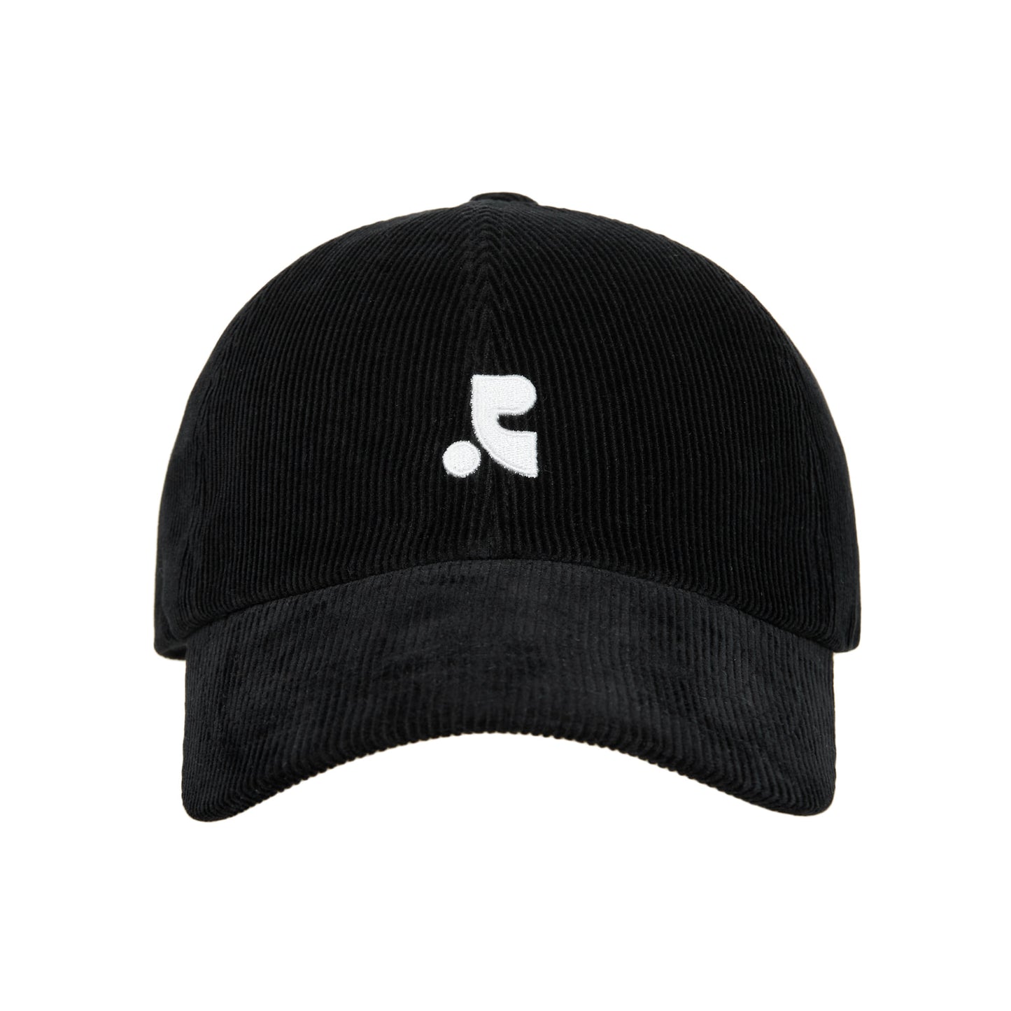 REST & RECREATION -  RR CORDUROY BALL CAP - BLACK