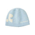 REST & RECREATION -  RR LOGO JACQUARD BEANIE - SKYBLUE