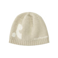 REST & RECREATION -  RR LOGO JACQUARD BEANIE - BEIGE