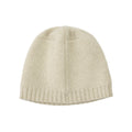 REST & RECREATION -  RR LOGO JACQUARD BEANIE - BEIGE