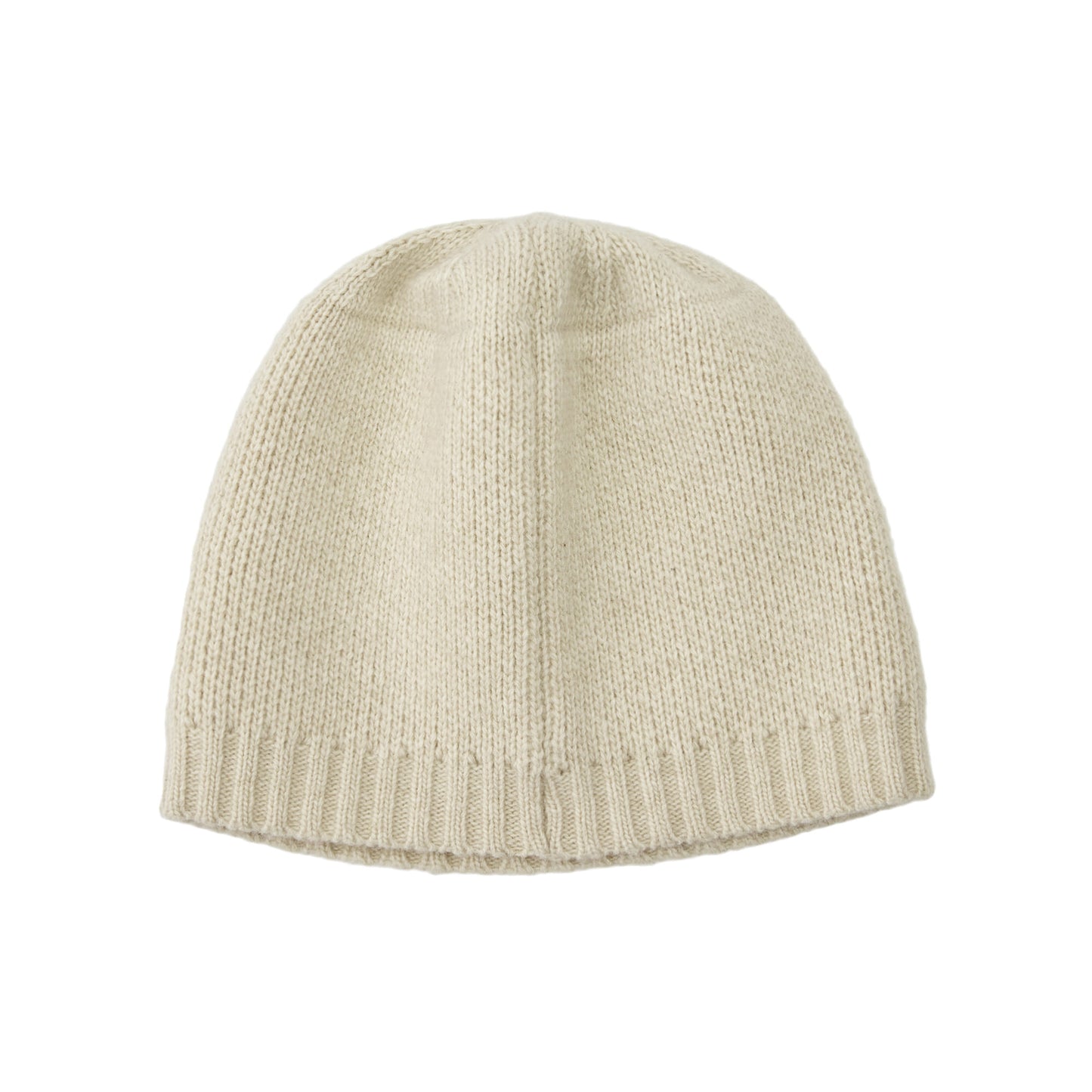 REST & RECREATION -  RR LOGO JACQUARD BEANIE - BEIGE