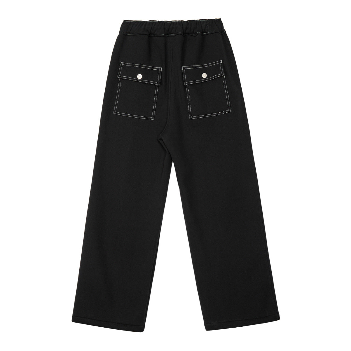 REST & RECREATION -  RR STITCH JOGGER PANTS - BLACK