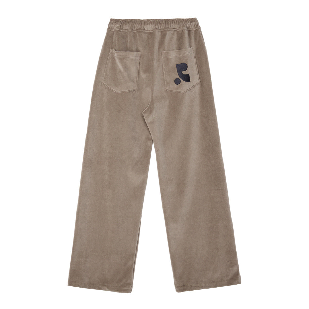 REST & RECREATION -  RR VELVET JOGGER PANTS - BEIGE