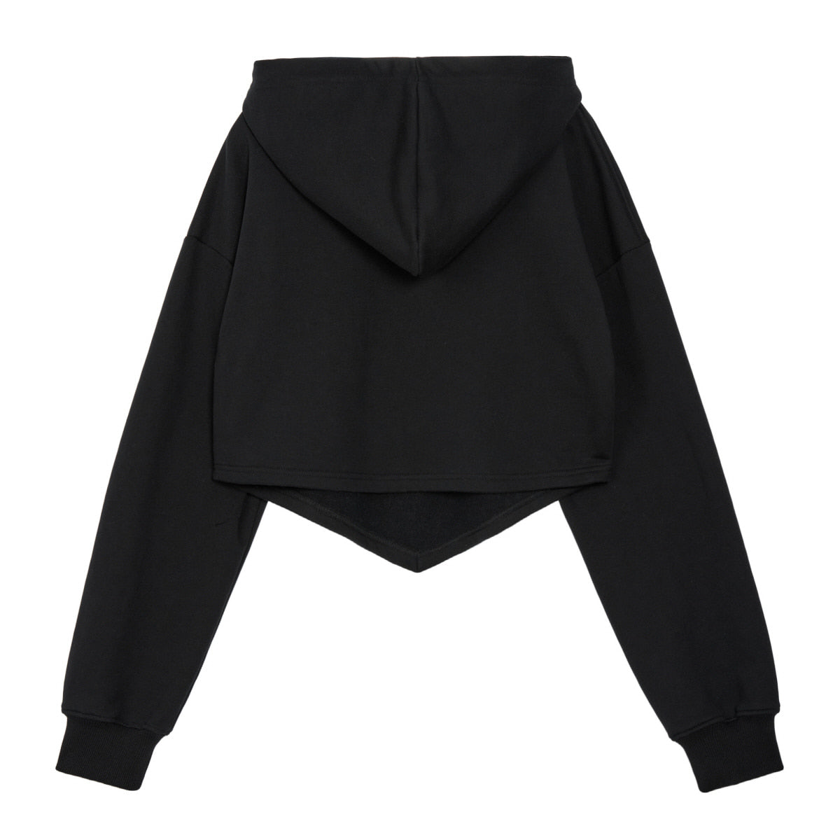 REST & RECREATION -  RR ARROW POINT HOODIE - BLACK