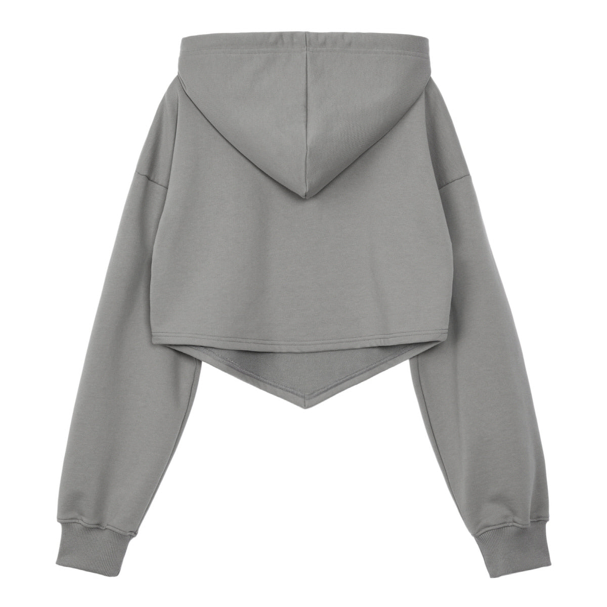 REST & RECREATION -  RR ARROW POINT HOODIE - GREY