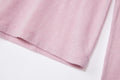 REST & RECREATION -  RR HIGH NECK LONG SLEEVE TOP - PINK