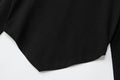 REST & RECREATION -  RR ARROW POINT LONG SLEEVE T-SHIRT - BLACK