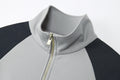 REST & RECREATION -  RR RAGLAN JERSEY JACKET - GREY